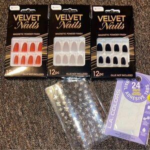 Magnetic Powder Finish Set - (see pics to see colors )